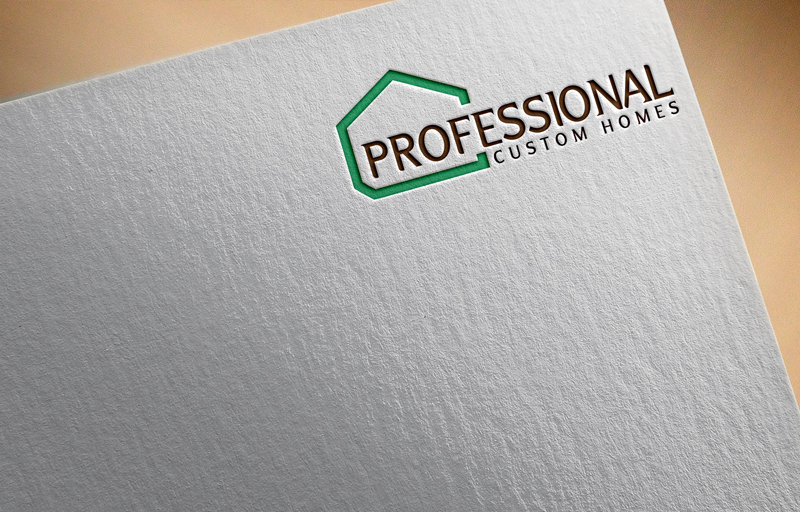 Logo Design by futurism for Professional Custom Homes | Design #14006354
