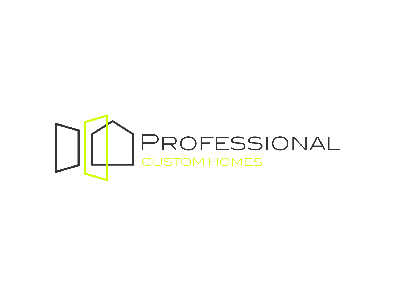 Logo Design by R16 for Professional Custom Homes | Design #13997133