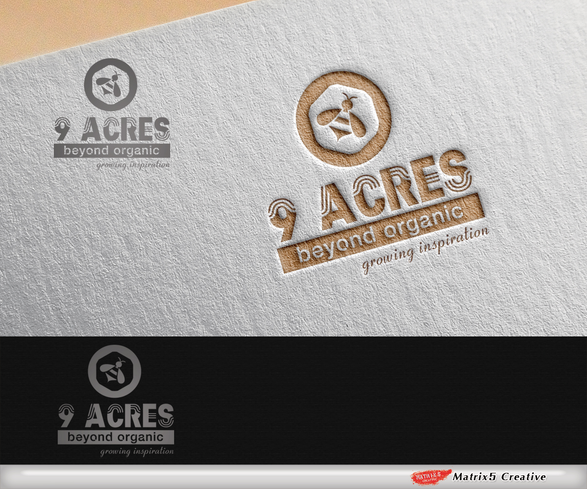 Logo Design by Matrix5 Creative for 9 Acres | Design #14151155