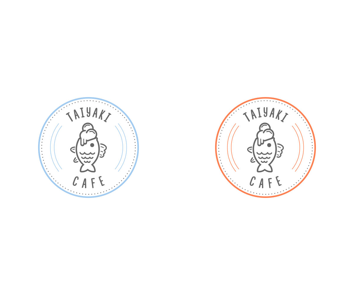 Logo Design by VGB for taiyaki cafe  | Design #14014687