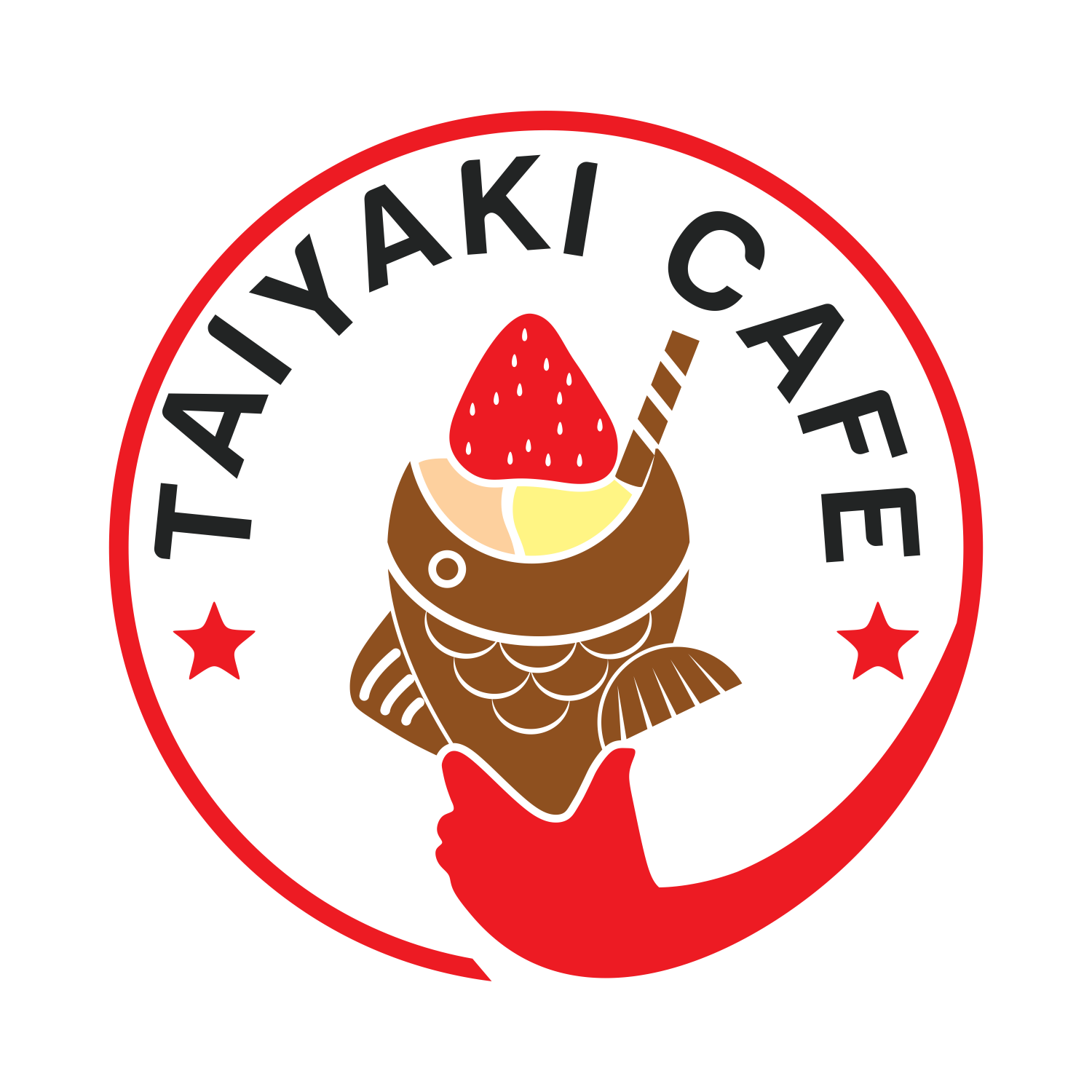 Logo Design by moisesf for taiyaki cafe  | Design #14074894