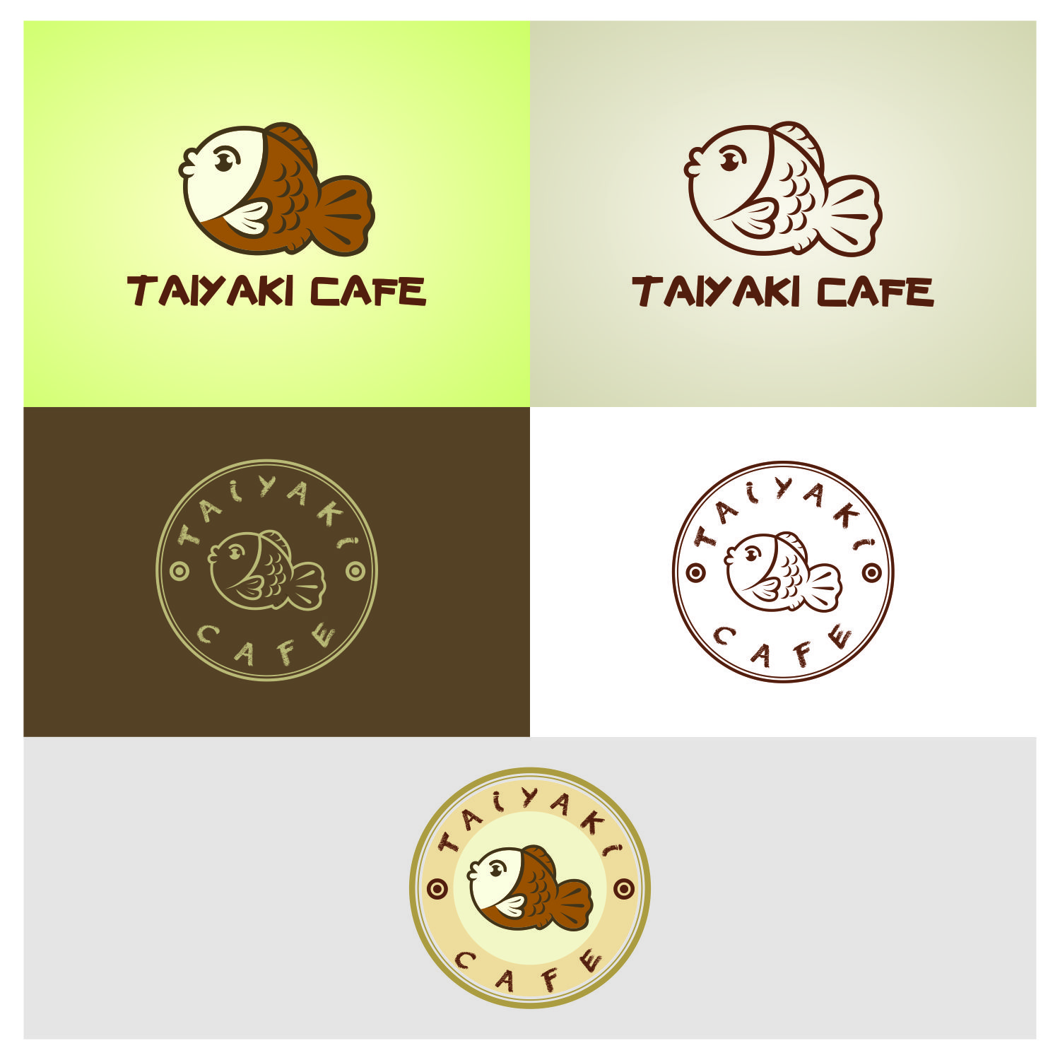 Logo-Design von tyrr für taiyaki cafe  | Design #14160578