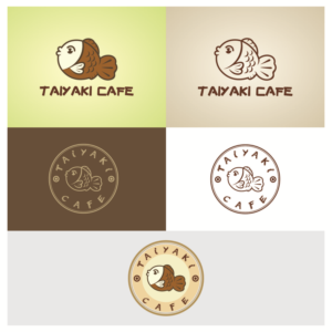 Logo Design by tyrr for taiyaki cafe  | Design: #14160578