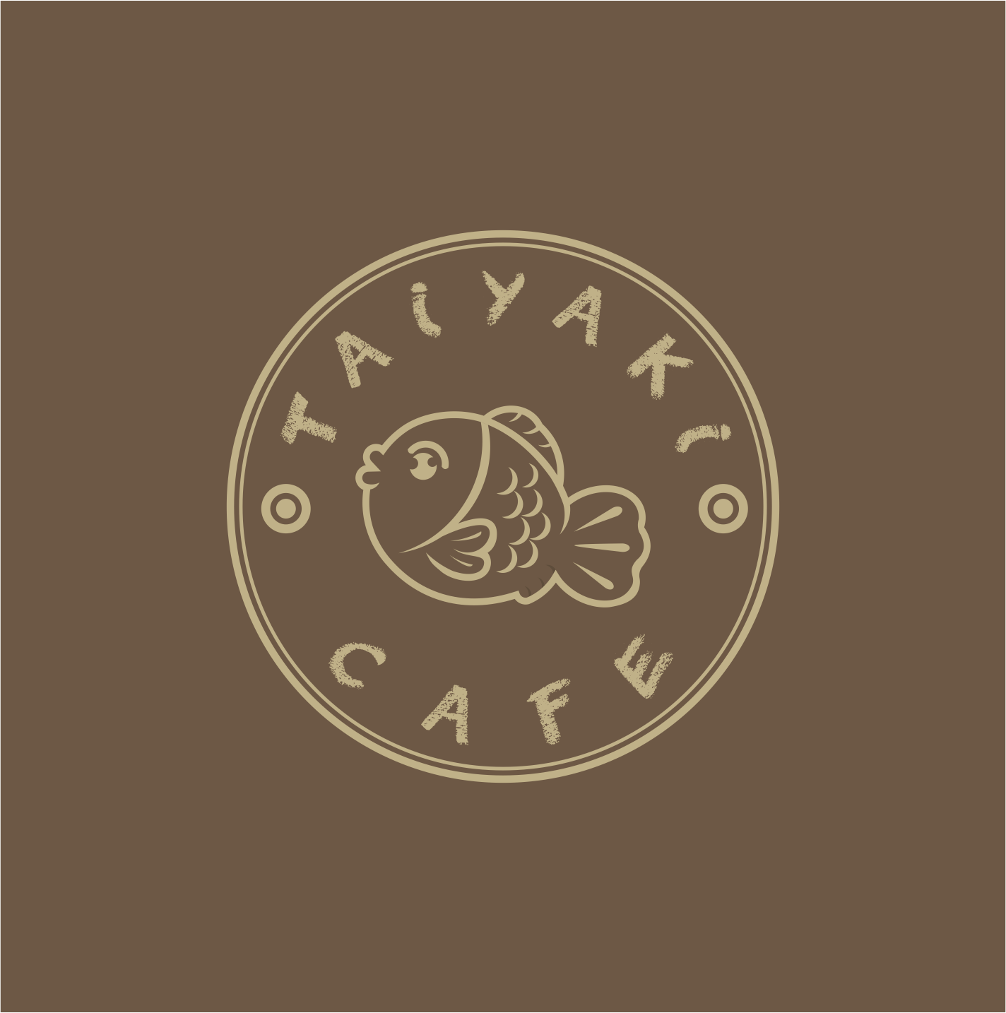Logo Design by tyrr for taiyaki cafe  | Design #14210862