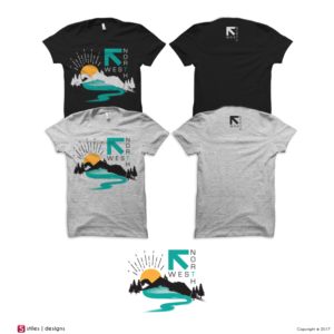 Shirt designs for NW based clothing company | T-shirt Design by stiles1414