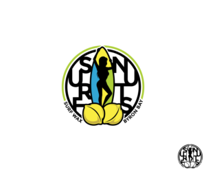 Logo Design by MoonFeather for Dipstick Surf Wax | Design #13981408