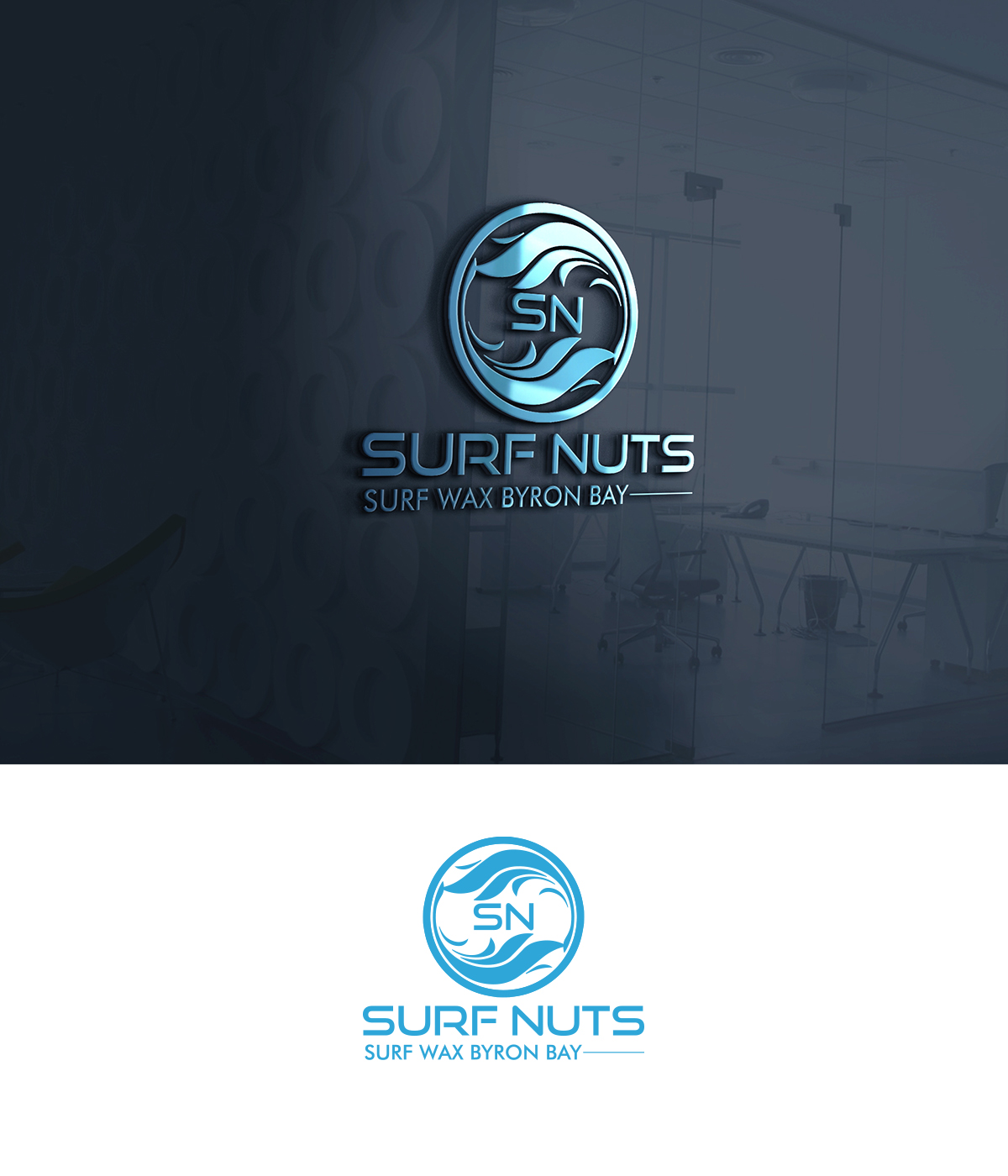 Logo Design by supercreative for Dipstick Surf Wax | Design #13975882