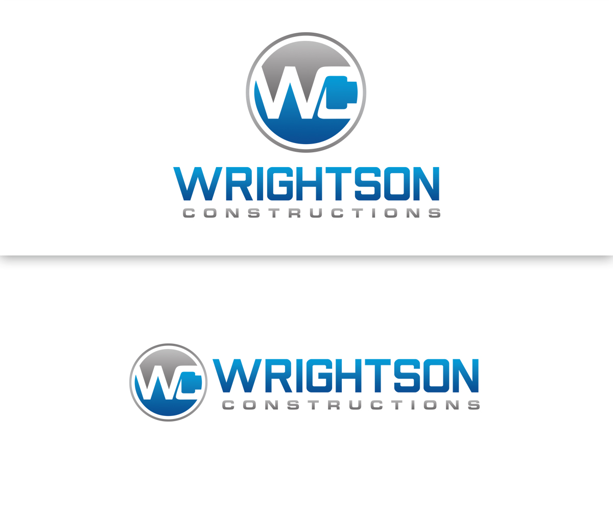 Logo Design by Ethien for Wrightson Constructions  | Design #14100234
