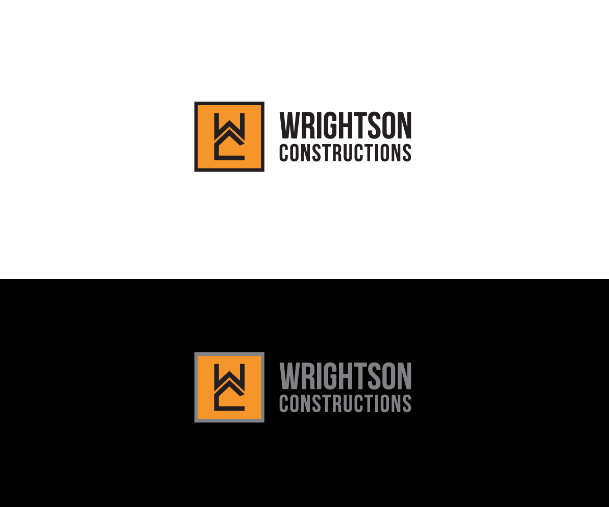 Logo Design by bijuak for Wrightson Constructions  | Design #14067153