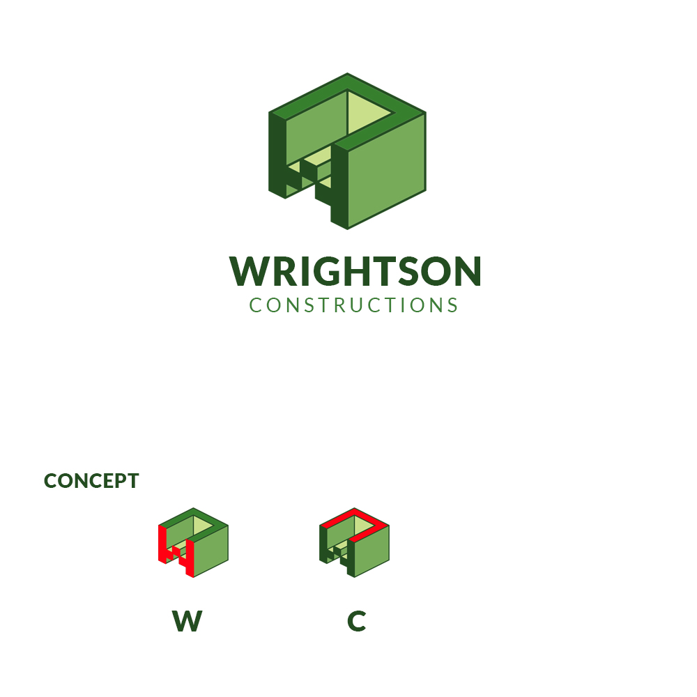Diseño de Logo por pici_timici para Wrightson Constructions  | Diseño #14066708