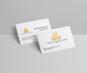 Logo Design by nevermizz_gio for Wrightson Constructions  | Design: #14059863