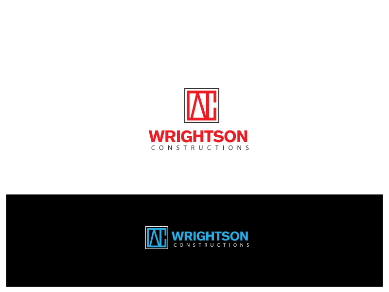 Logo Design by amboge for Wrightson Constructions  | Design #14073459
