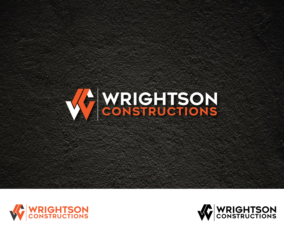 Logo Design by Omee63 for Wrightson Constructions  | Design #14068871