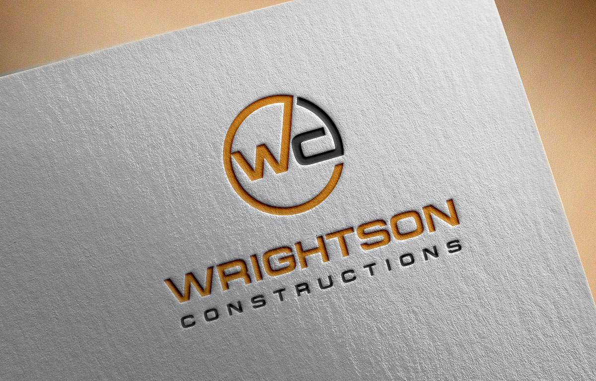 Logo Design by Atec for Wrightson Constructions  | Design #14063526
