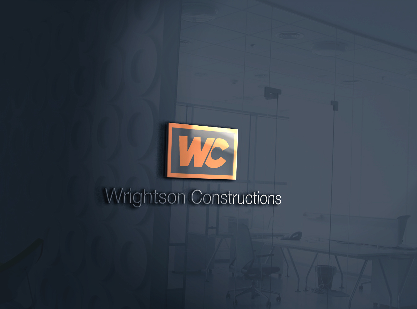 Logo Design by Sen Design for Wrightson Constructions  | Design #14069190