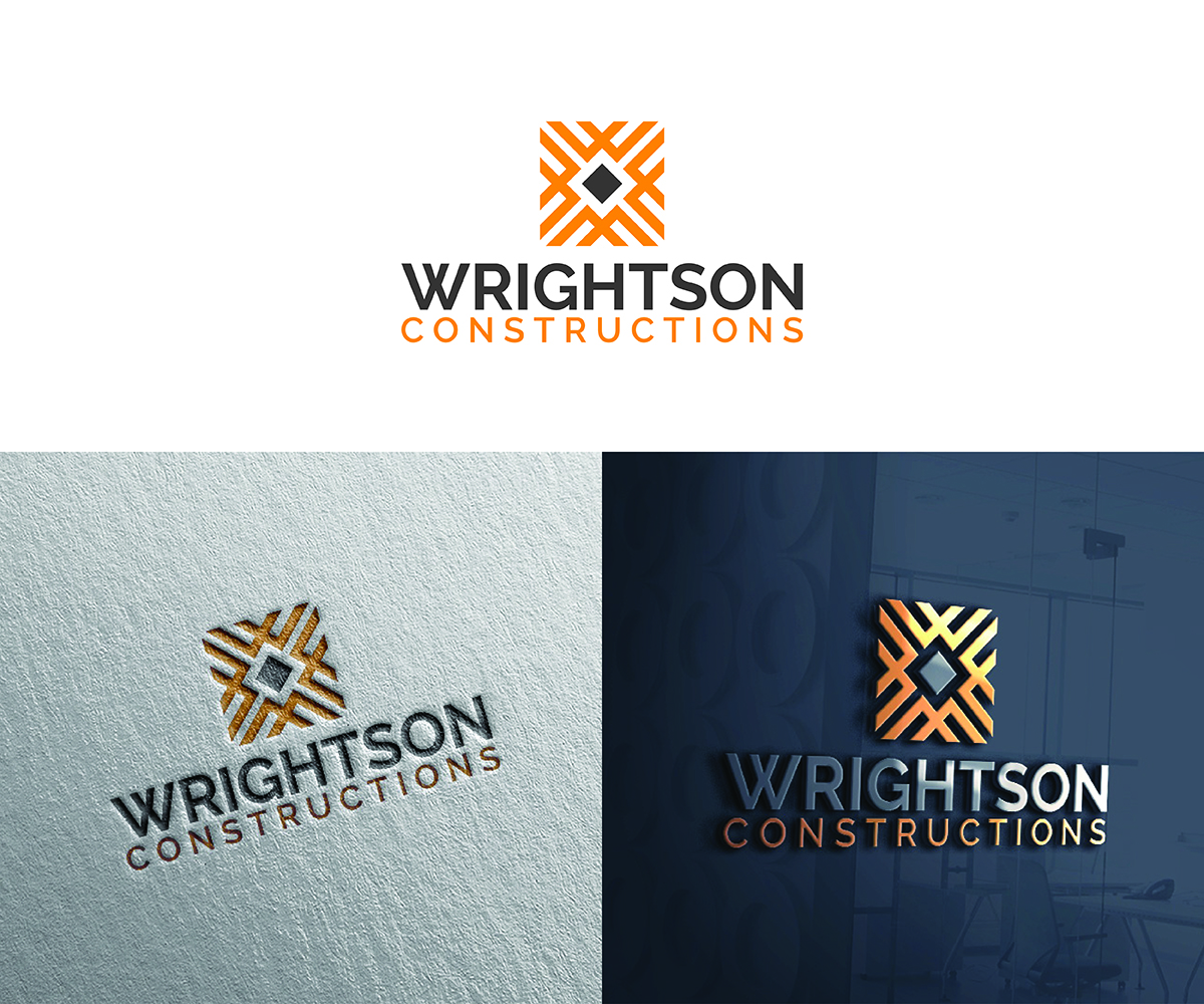 Logo-Design von eMARK für Wrightson Constructions  | Design #14066608