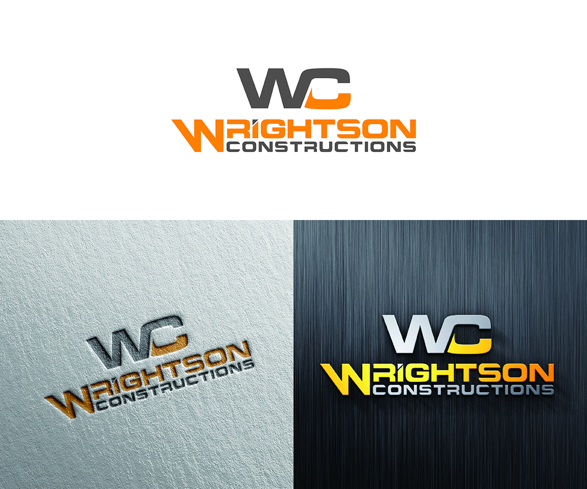 Diseño de Logo por eMARK para Wrightson Constructions  | Diseño #14083561