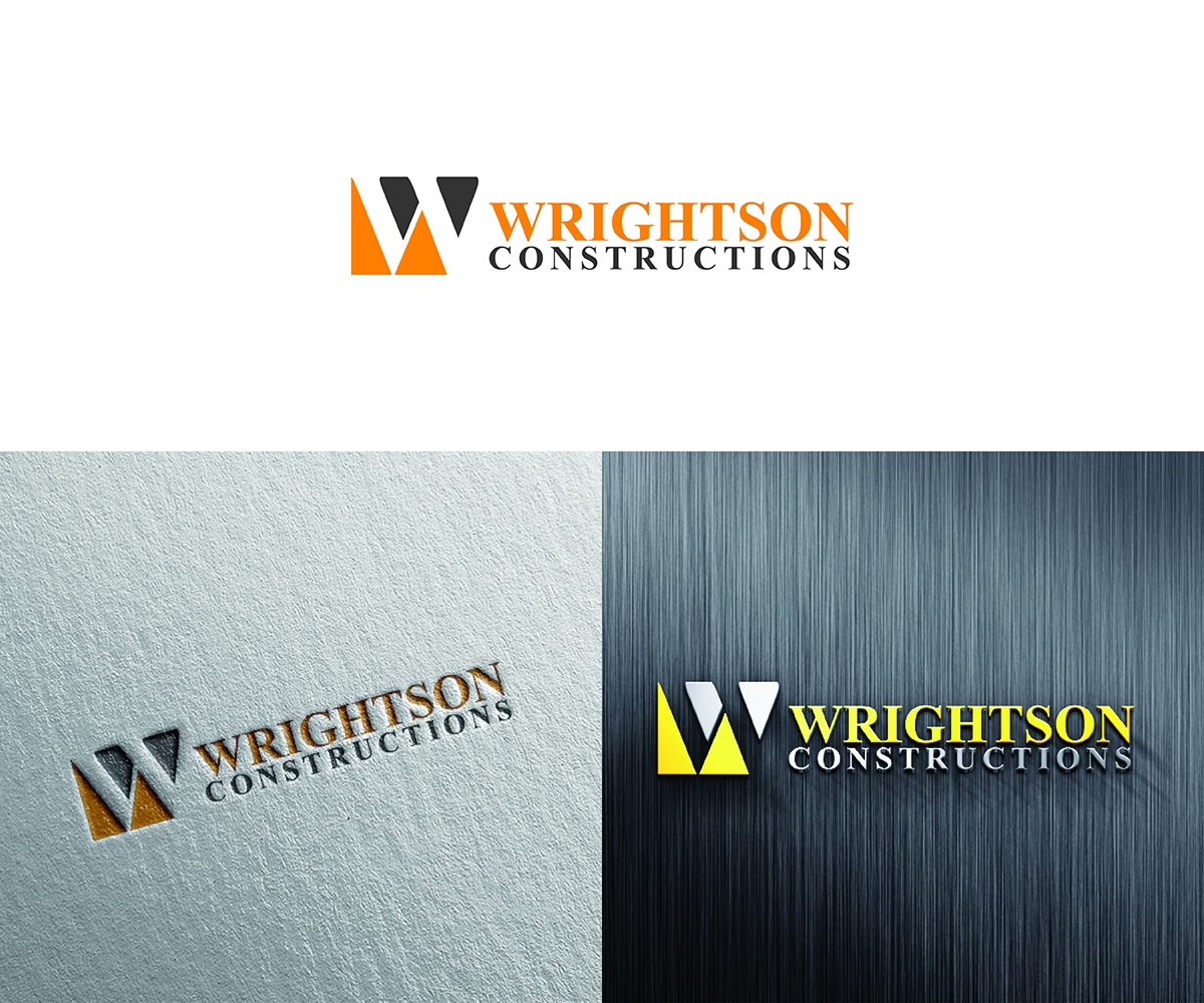 Diseño de Logo por eMARK para Wrightson Constructions  | Diseño #14156014