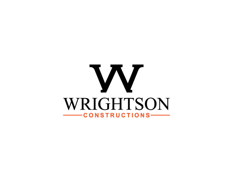Logo Design by imnurealam for Wrightson Constructions  | Design #14130749