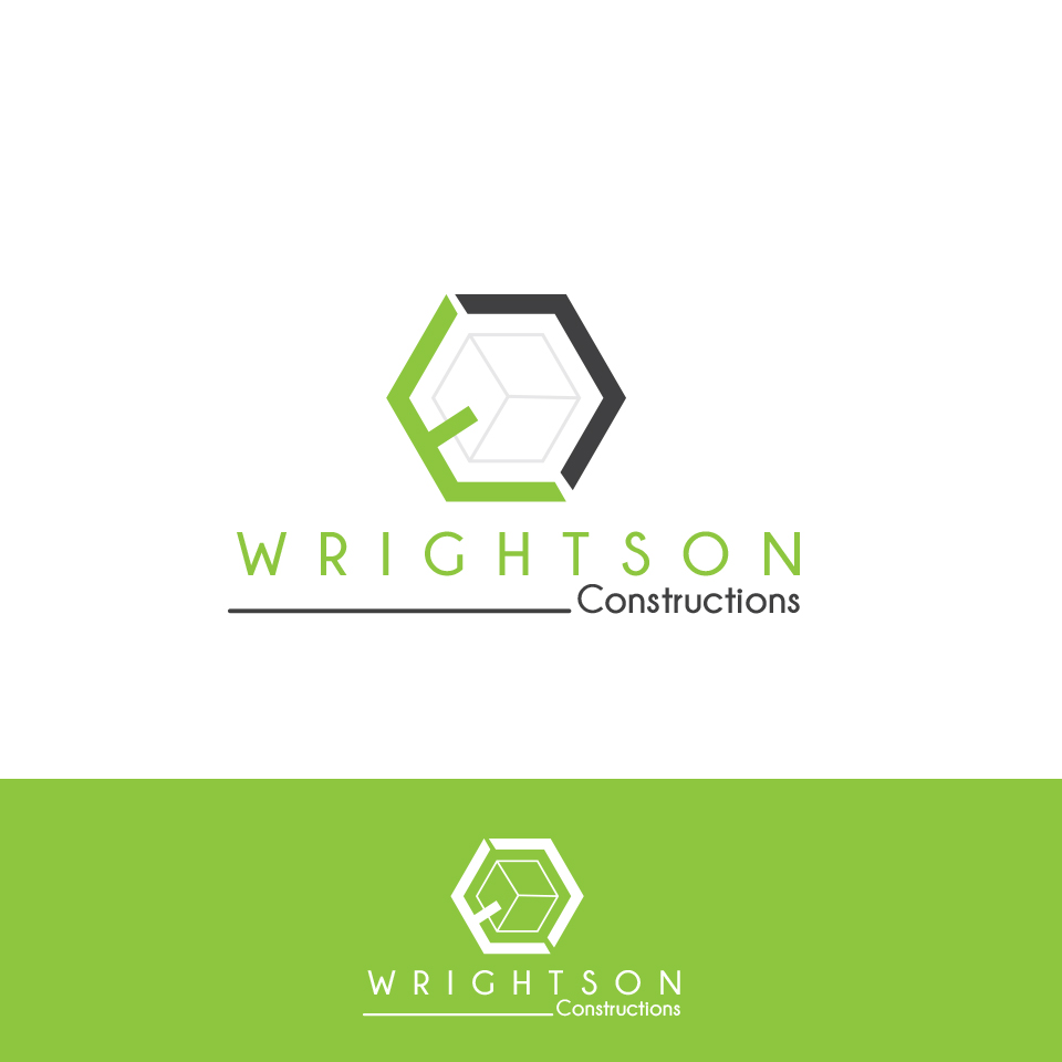 Logo Design by baqar.110panhwar for Wrightson Constructions  | Design #14071512