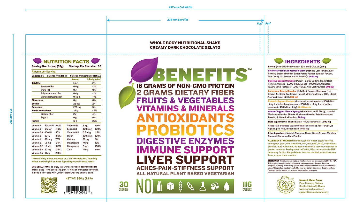 Packaging Design by RoundYellow for Monarch Manor Farms | Design #14209573