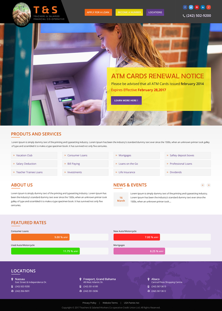 Web Design by SONA for this project | Design #14100943