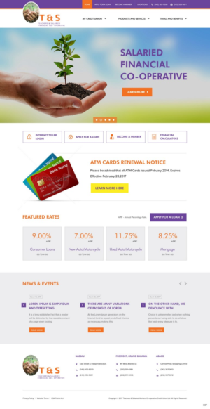 Web Design by pb for this project | Design: #14018419