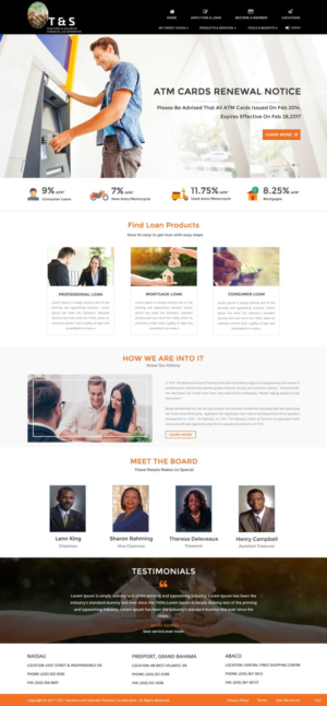 Web Design by pb for this project | Design: #14018438