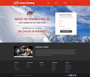 Web Design by pb for Simon Jones | Design: #2522829