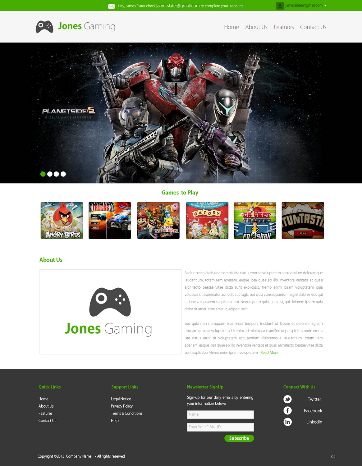 Web Design by pb for Simon Jones | Design #2665757