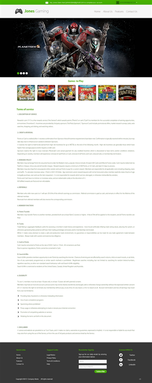 Web Design by pb for Simon Jones | Design: #2665765