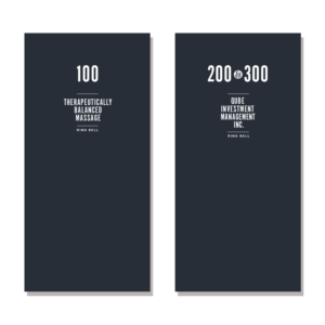 Signage Design by Image Solutions for Qube Investment Management | Design: #14056815