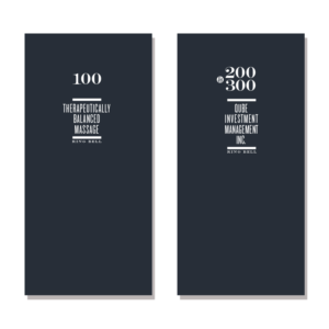 Signage Design by Image Solutions for Qube Investment Management | Design: #14057503