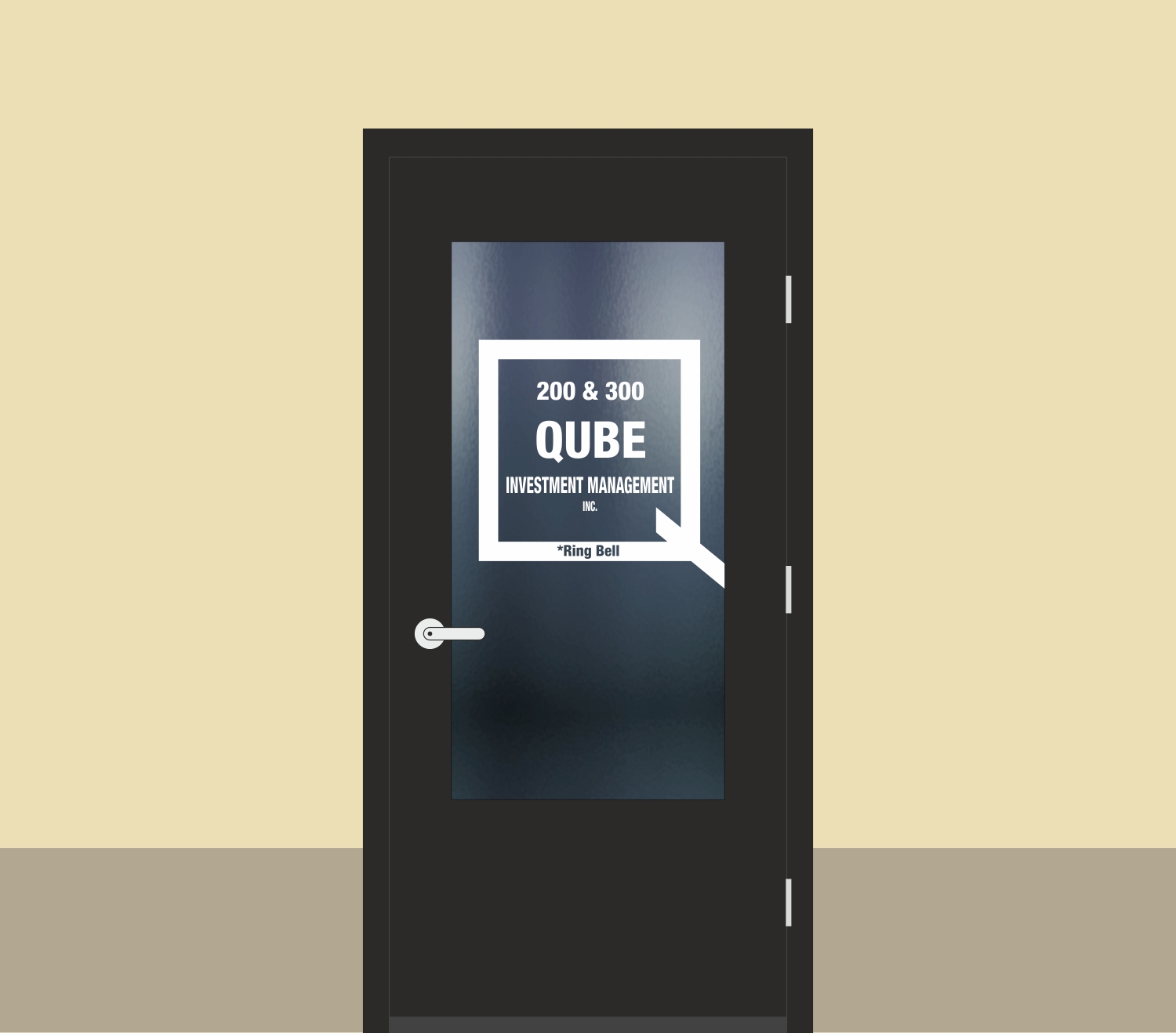 Signage Design by Maestroto for Qube Investment Management | Design #14033313