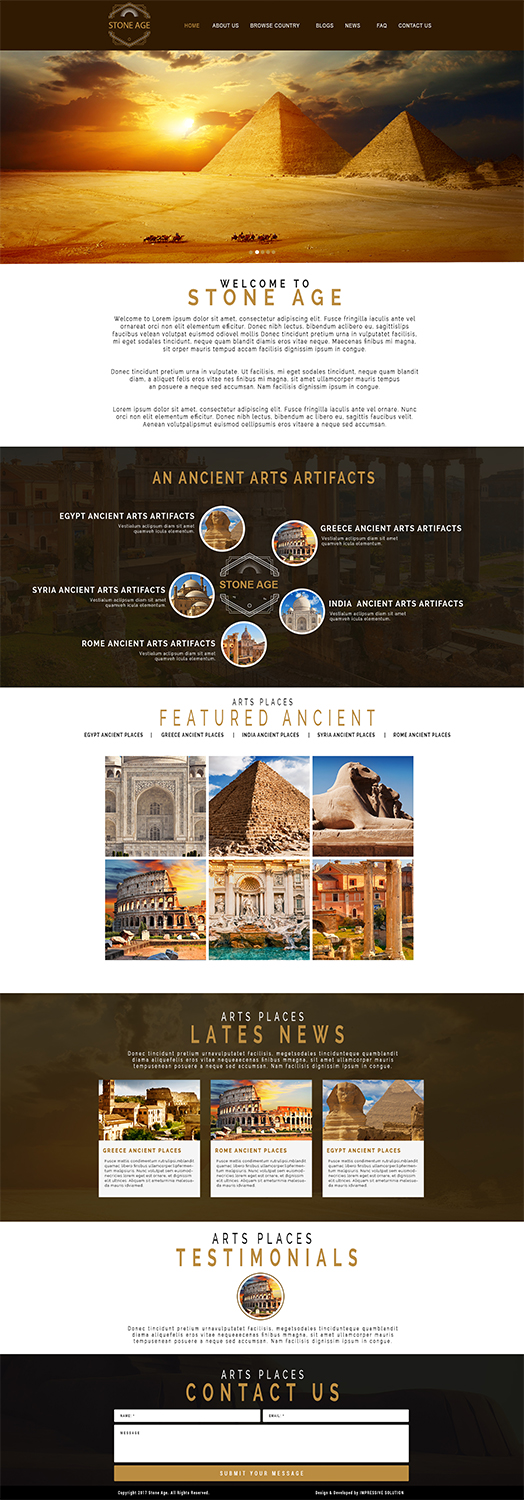 Diseño Web por Impressive Sol para este proyecto | Diseño #14005470