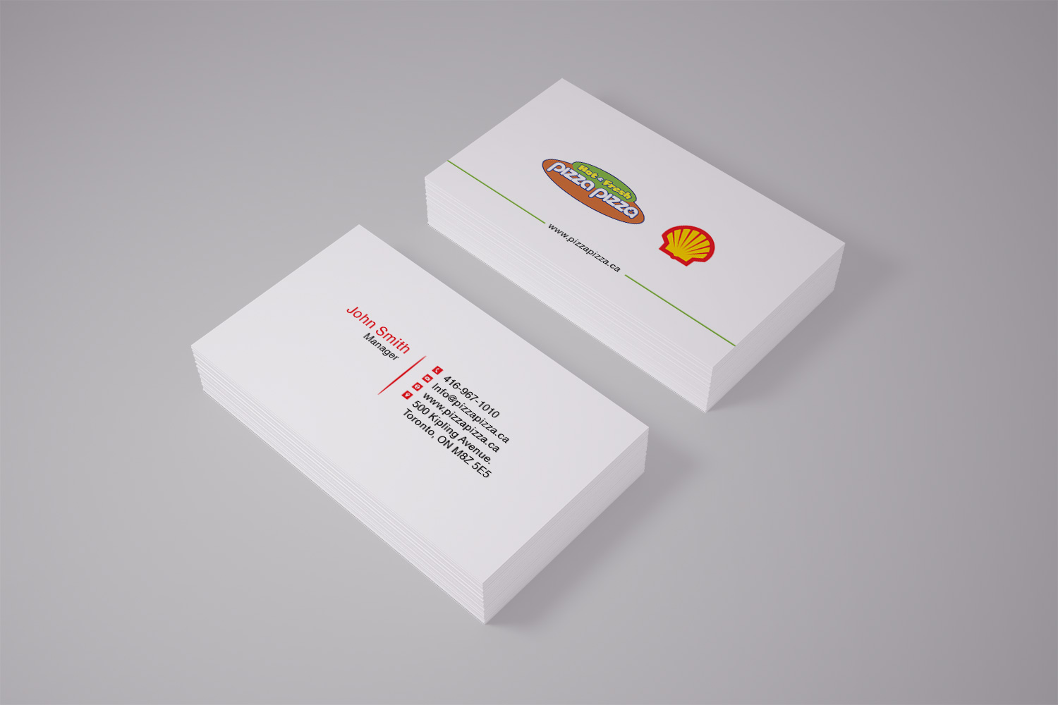 Visitenkarten-Design von Pixi Dust für Shell Gas Station | Design #14067553