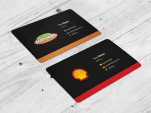 Business Card Design by Riz' for Shell Gas Station | Design: #14083337