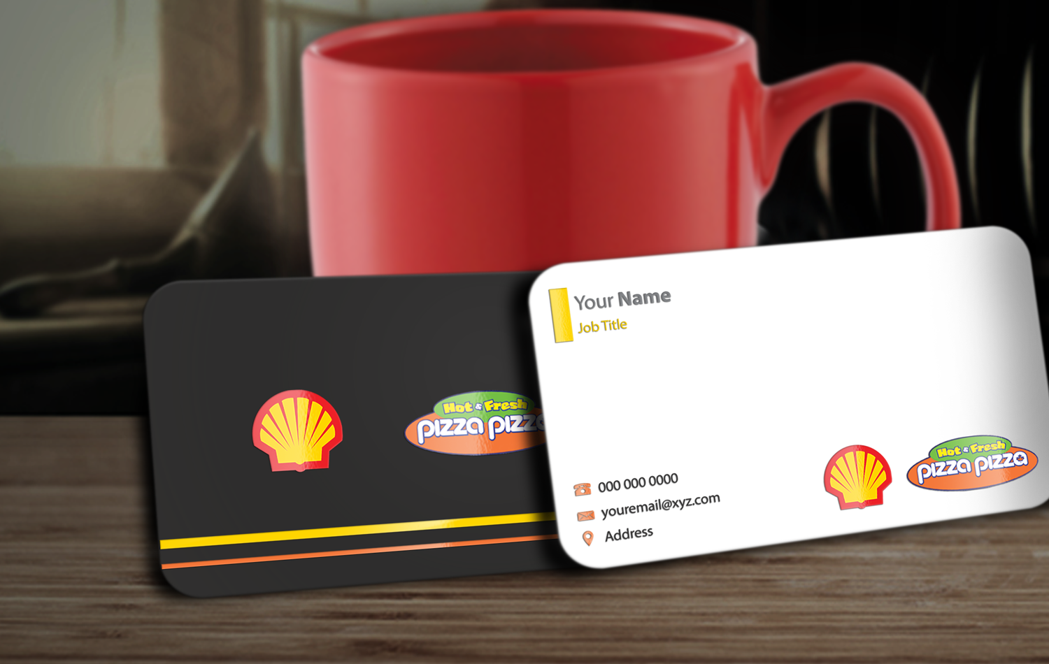 Business Card Design by Riz' for Shell Gas Station | Design #14090566
