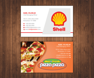 Business Card Design by Stylez Designz for Shell Gas Station | Design: #14113783