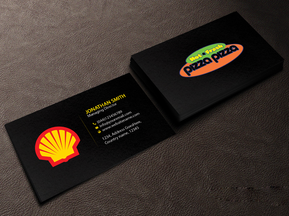 Business Card Design by Creations Box 2015 for Shell Gas Station | Design #14072611