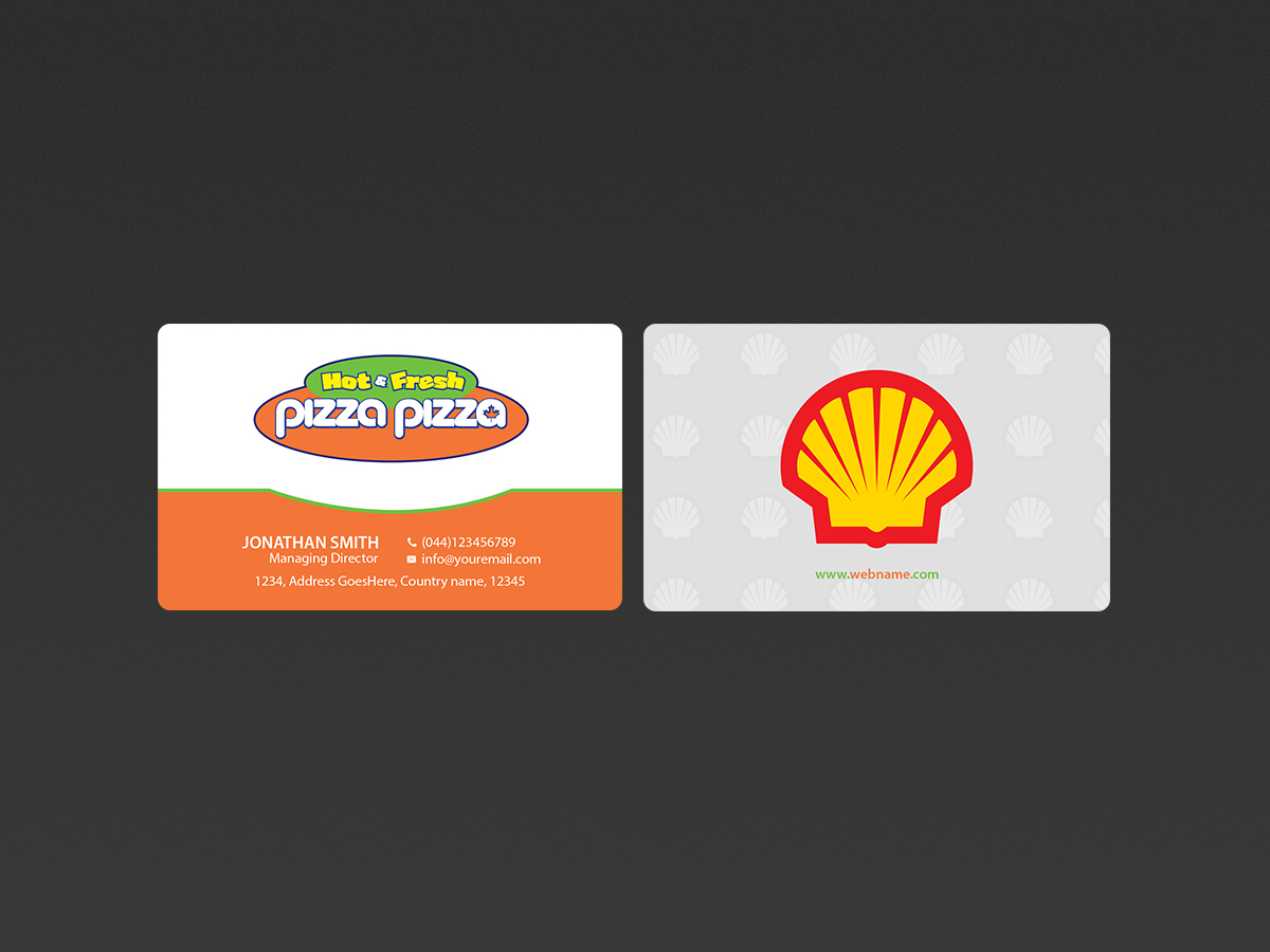 Business Card Design by Creations Box 2015 for Shell Gas Station | Design #14072617