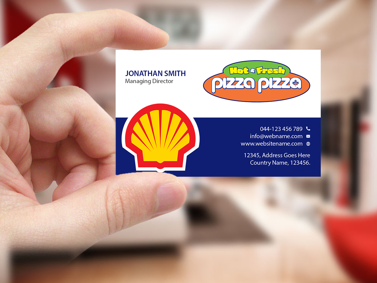 Business Card Design by Creations Box 2015 for Shell Gas Station | Design #14072619