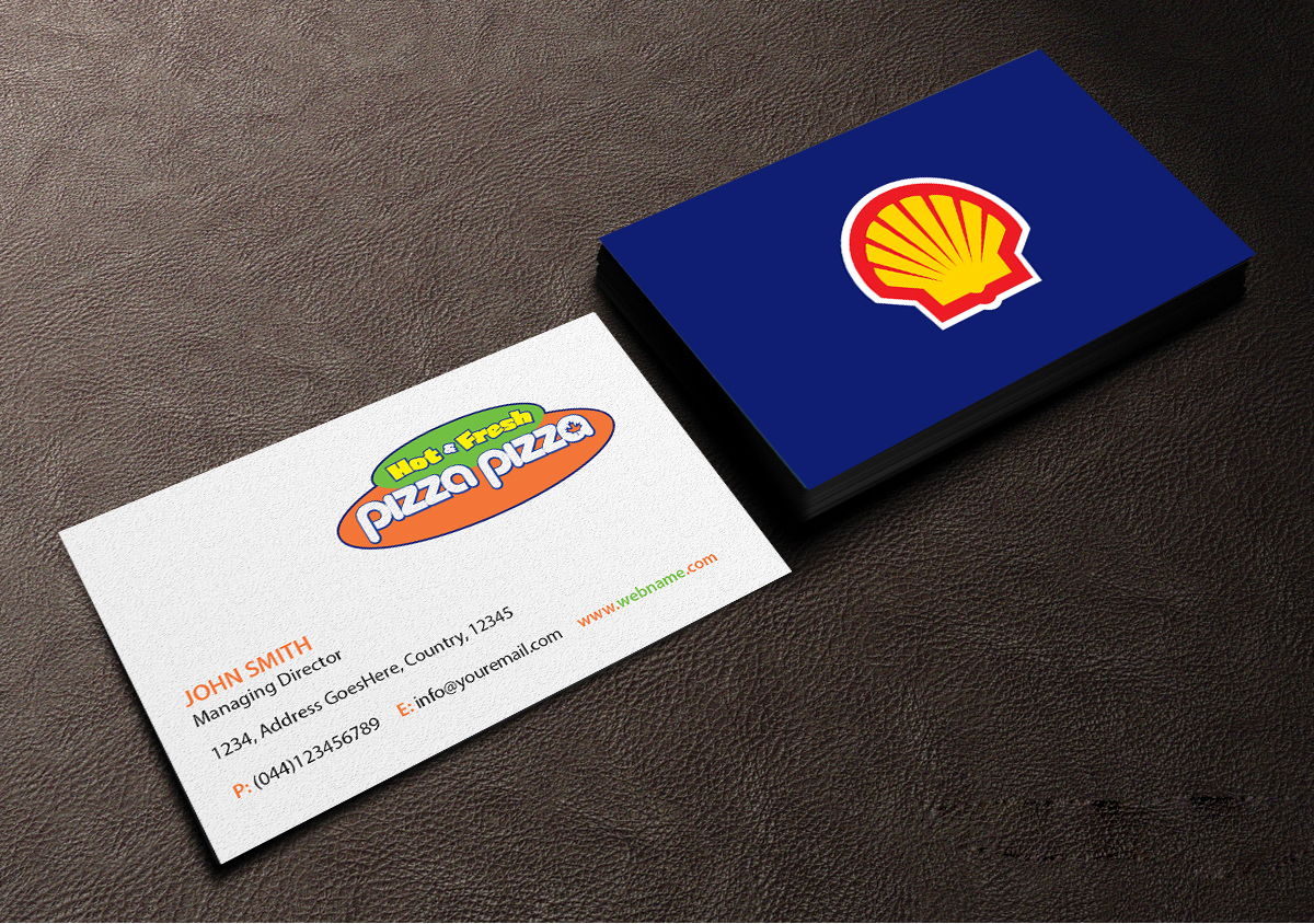 Business Card Design by Creations Box 2015 for Shell Gas Station | Design #14072620