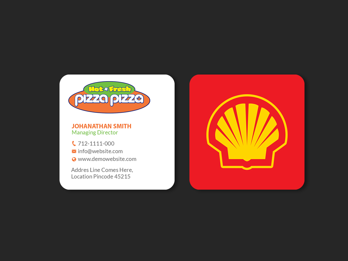 Business Card Design by Creations Box 2015 for Shell Gas Station | Design #14073283