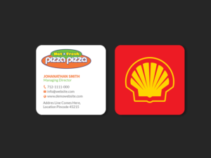 Diseño de Tarjeta de Presentación por Creations Box 2015 para Shell Gas Station | Diseño: #14073283