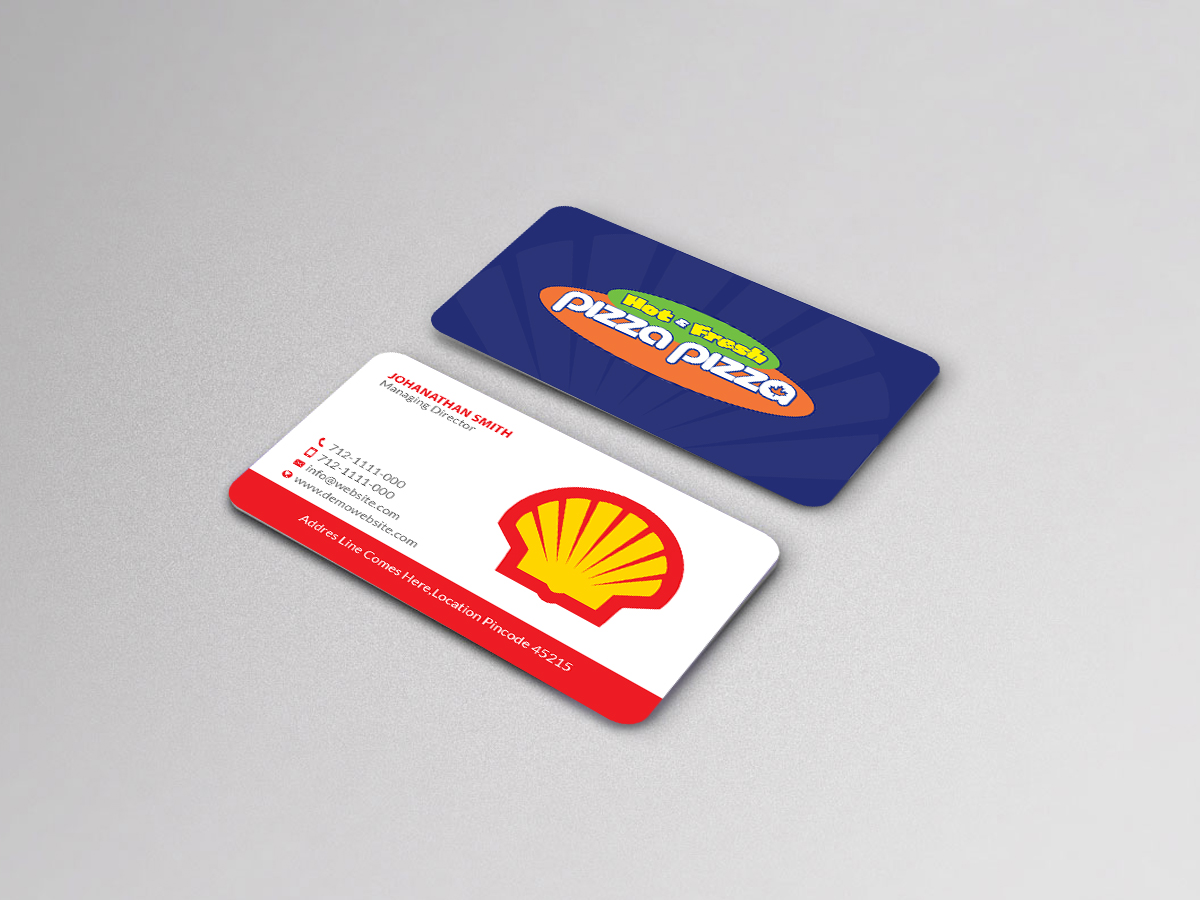 Business Card Design by Creations Box 2015 for Shell Gas Station | Design #14073285