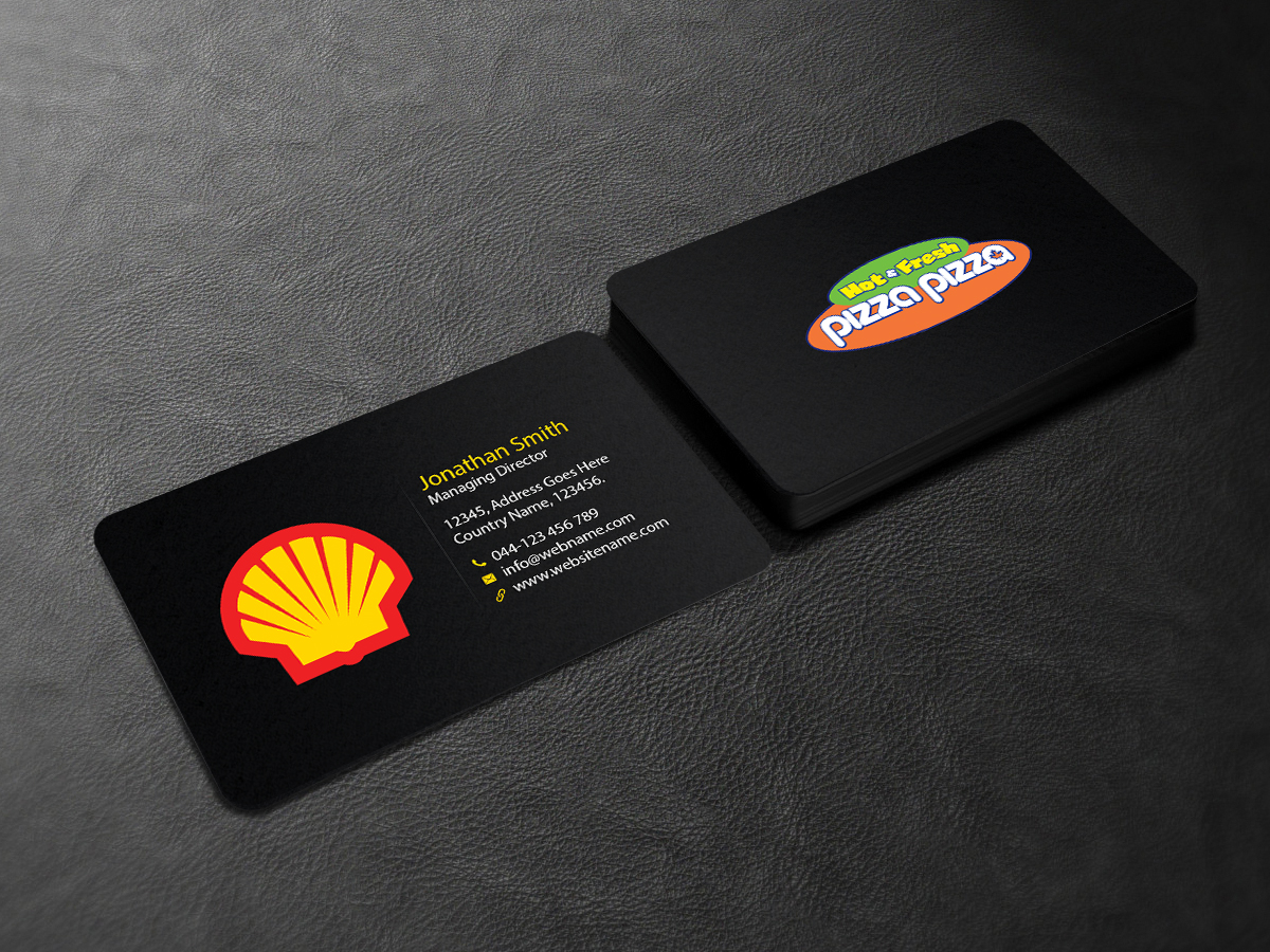 Business Card Design by Creations Box 2015 for Shell Gas Station | Design #14073330