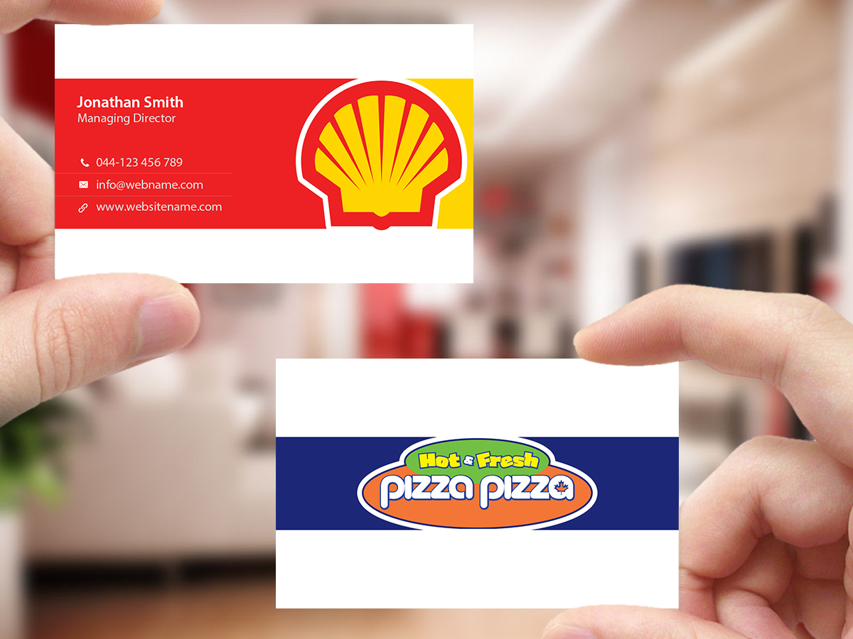 Business Card Design by Creations Box 2015 for Shell Gas Station | Design #14073335