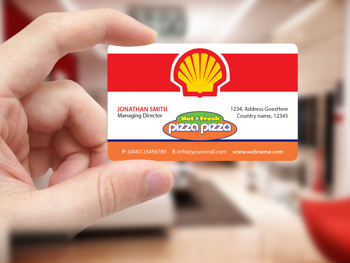 Business Card Design by Creations Box 2015 for Shell Gas Station | Design #14083609
