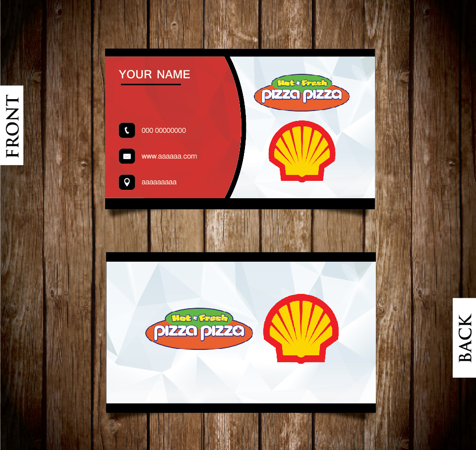 Business Card Design by logicsdesign-101 for Shell Gas Station | Design #14077994